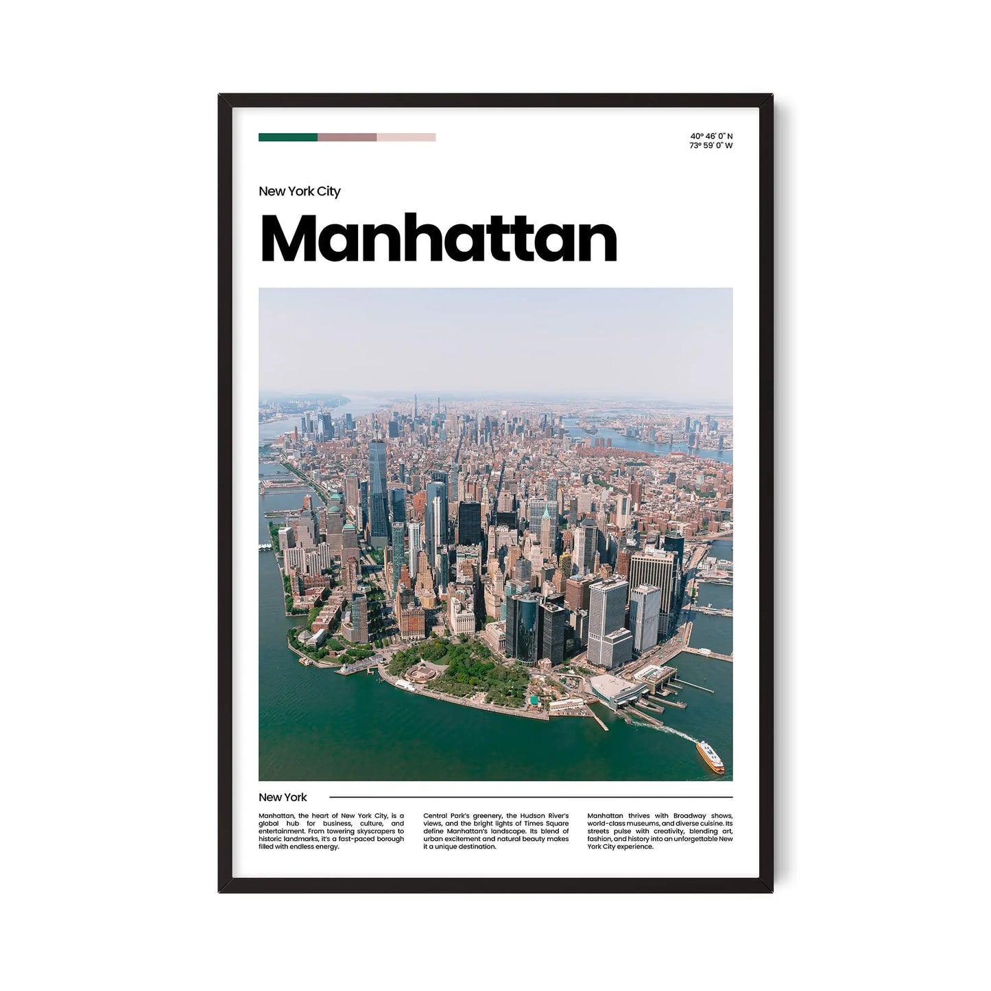 Manhattan Poster