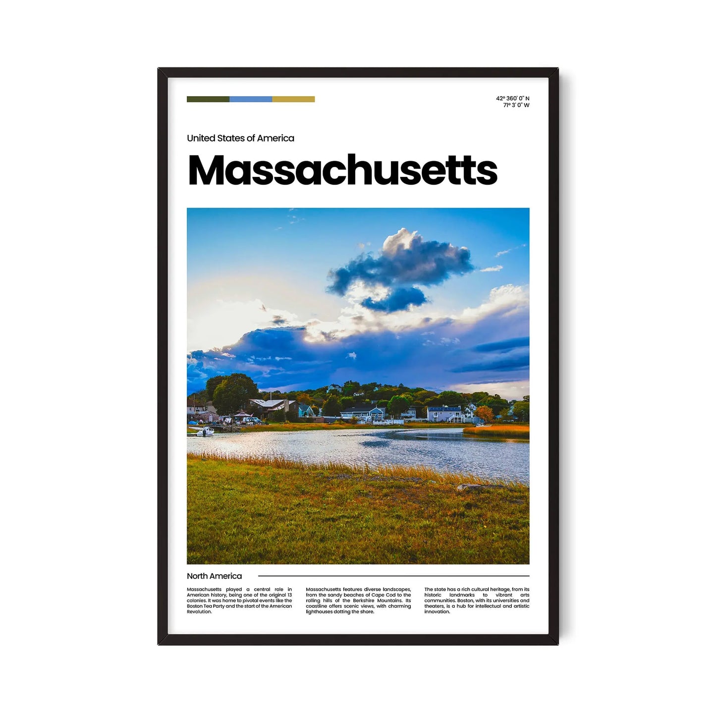 Massachusetts Poster