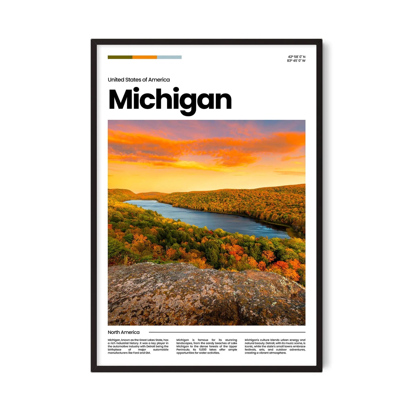 Michigan Poster