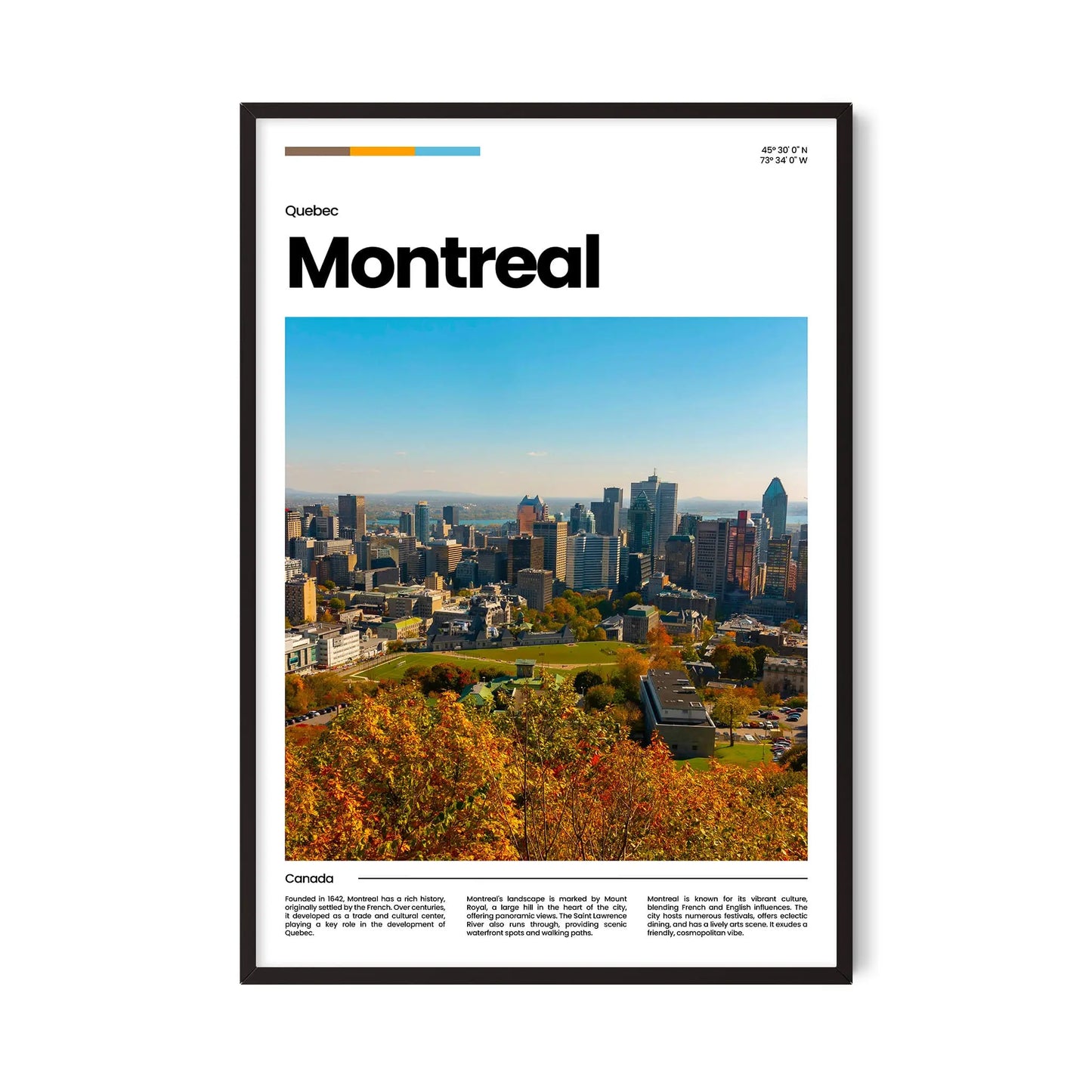 Montreal Poster