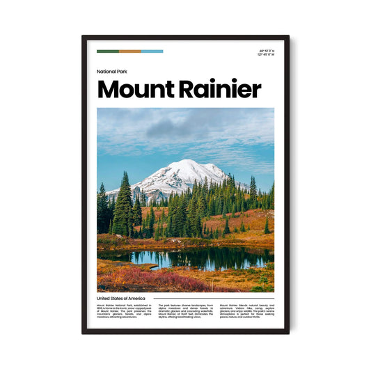 Mount Rainier Poster