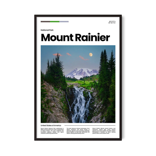 Mount Rainier Poster