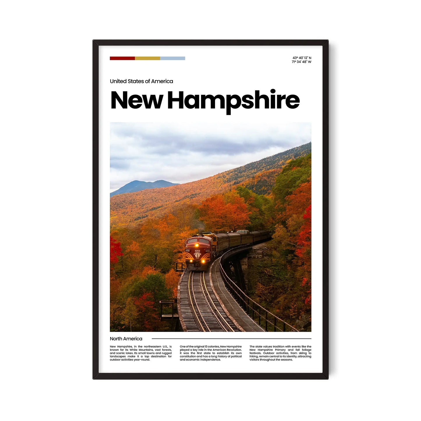 New Hampshire Poster