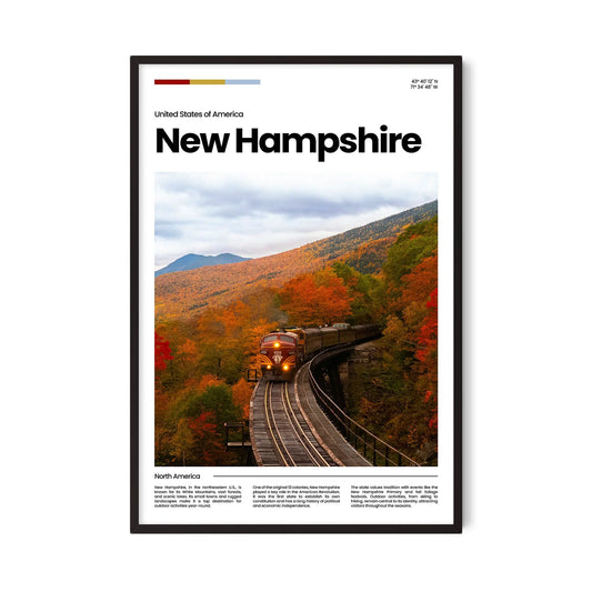 New Hampshire Poster