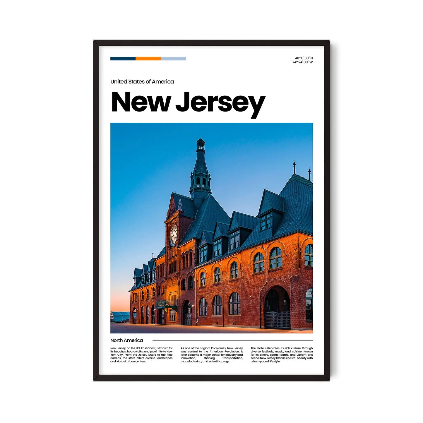 New Jersey Poster