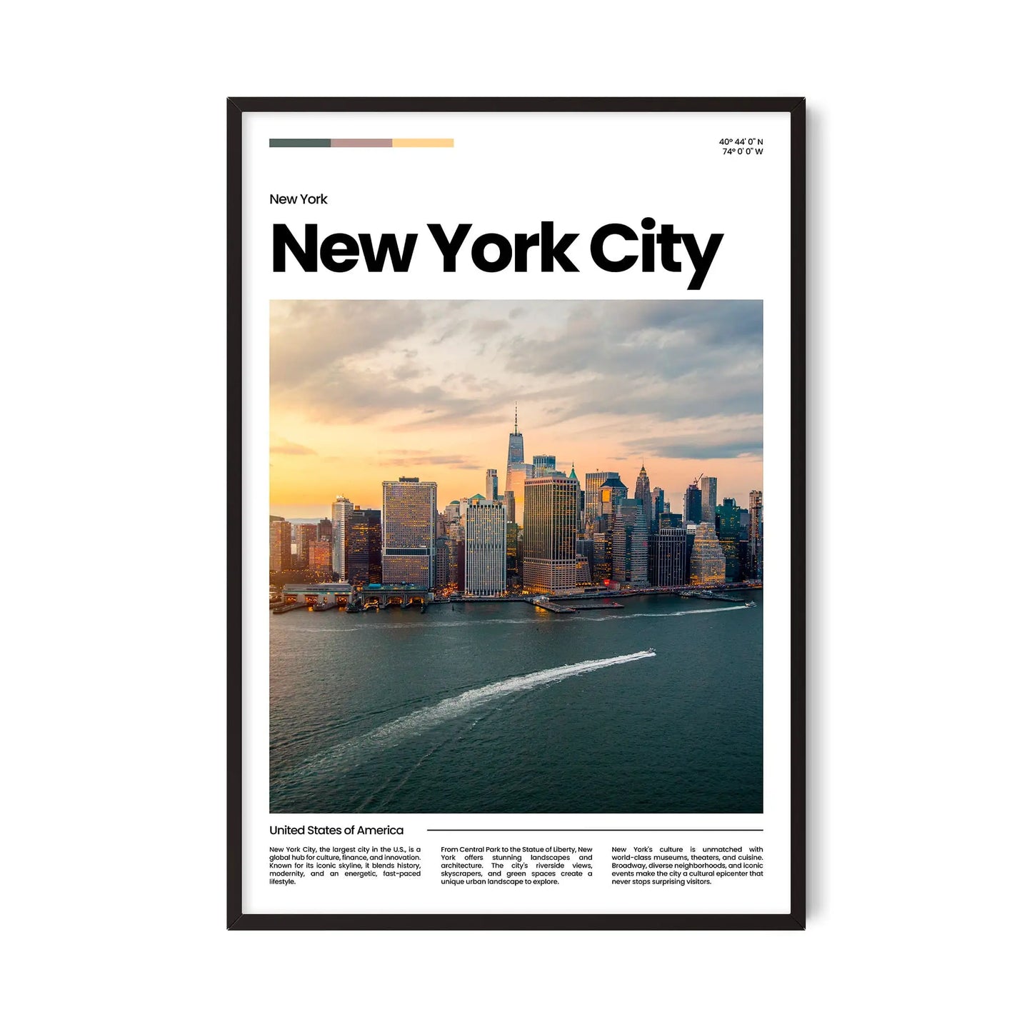 New York City Poster
