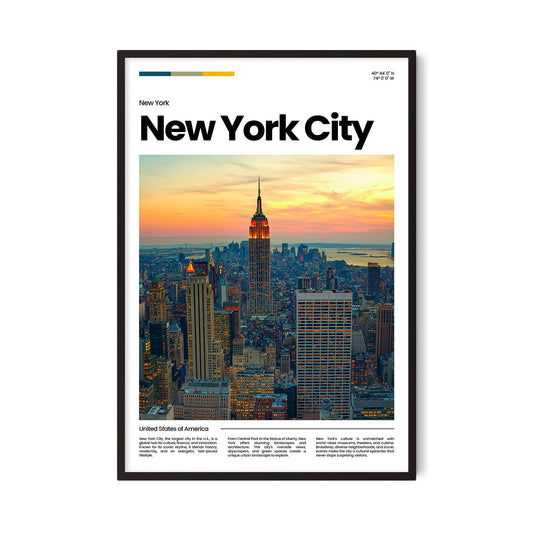 New York City Poster
