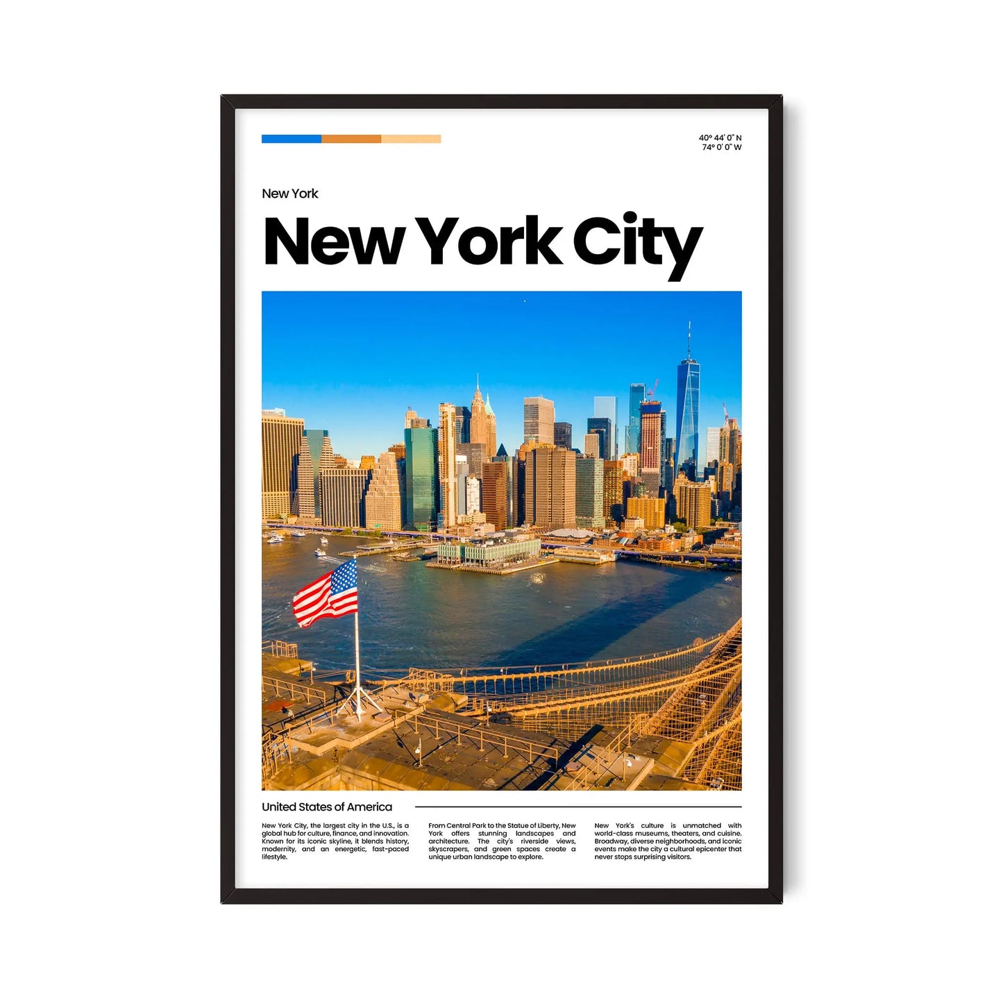 New York City Poster