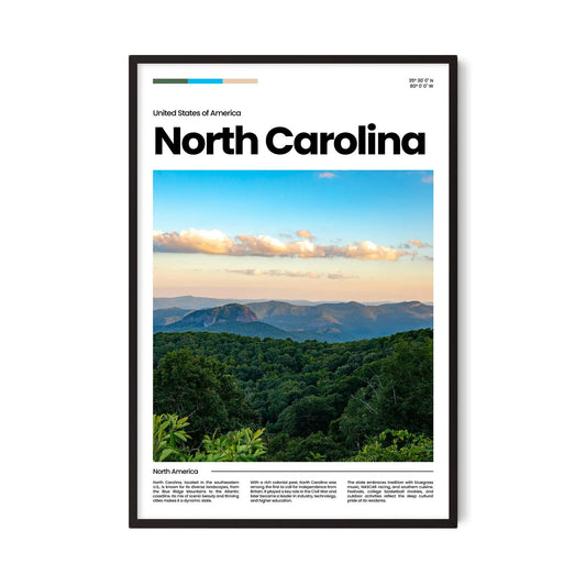 North Carolina Poster