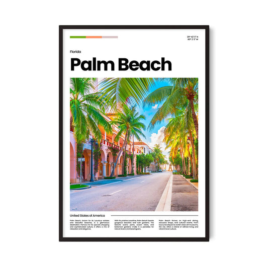 Palm Beach Poster