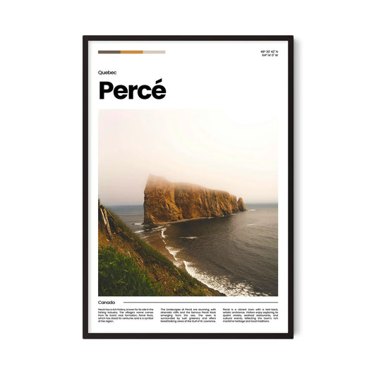 Percé Poster