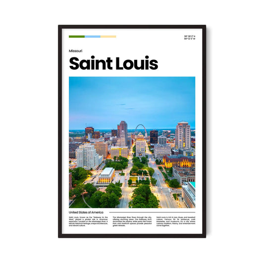 Saint Louis Poster