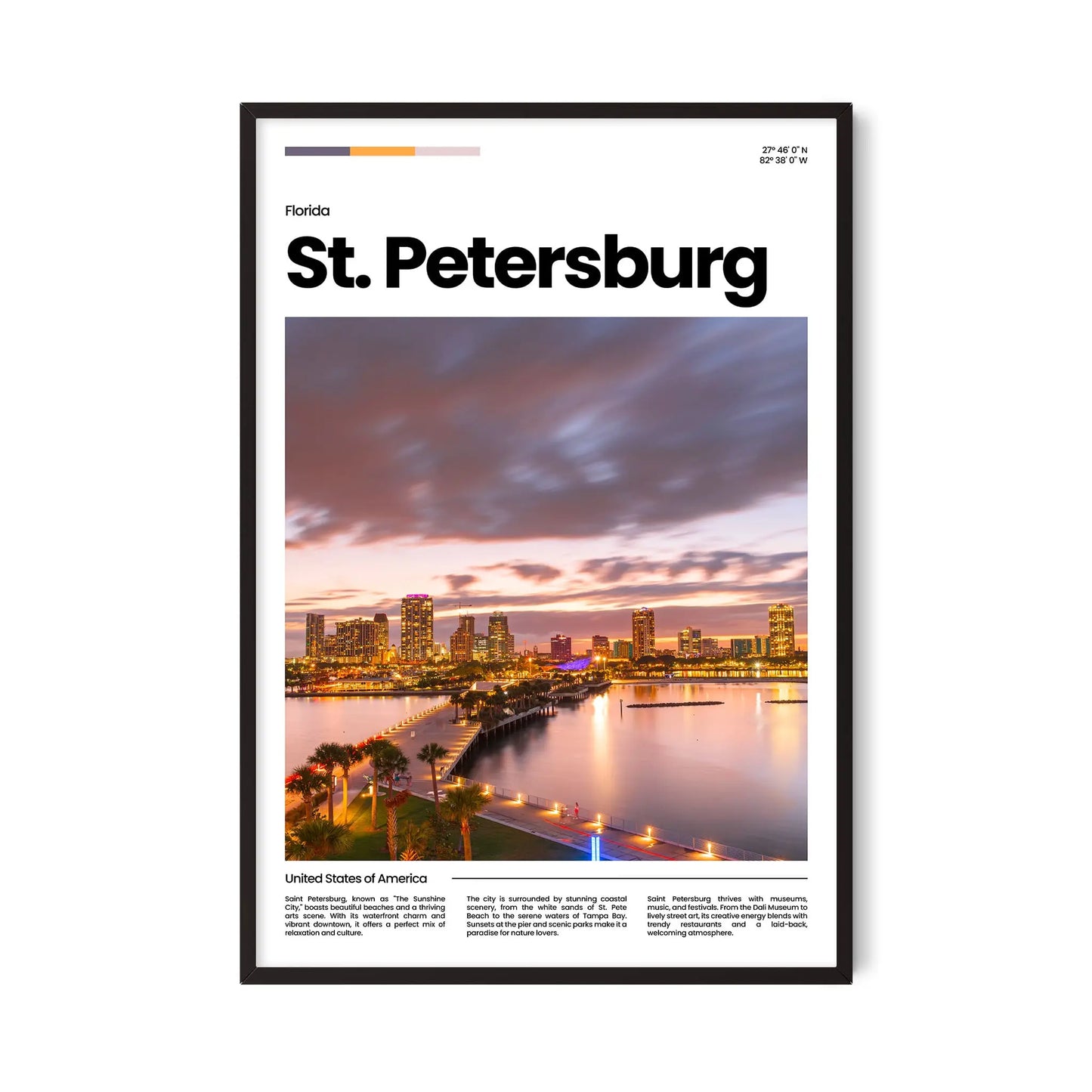 Saint Petersburg Poster