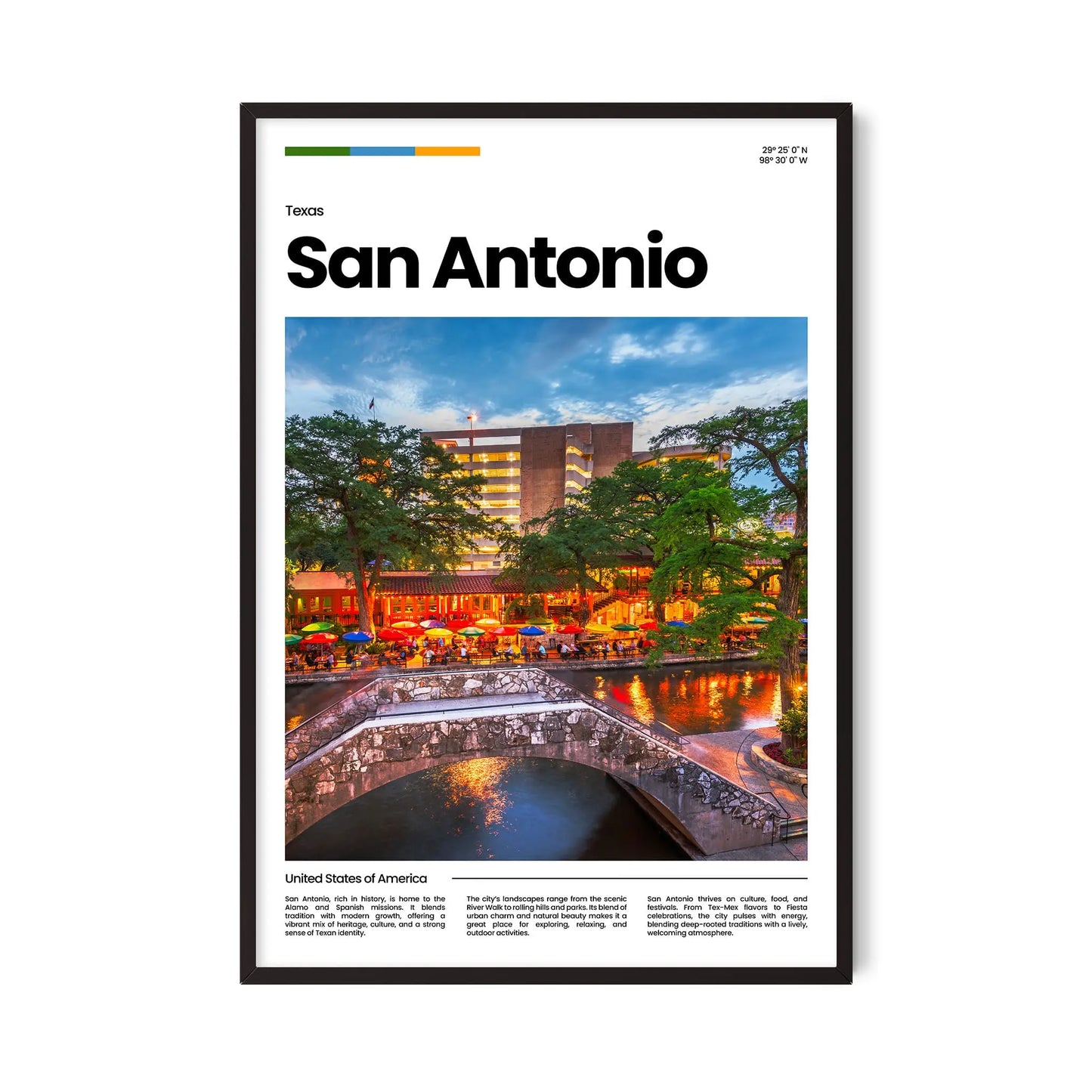 San Antonio Poster