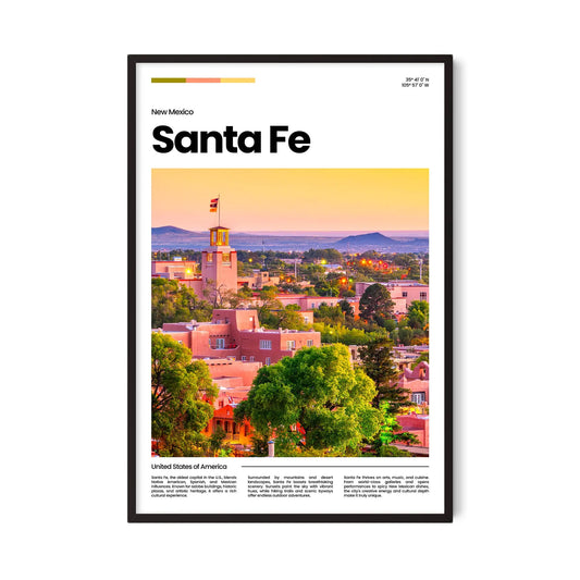 Santa Fe Poster