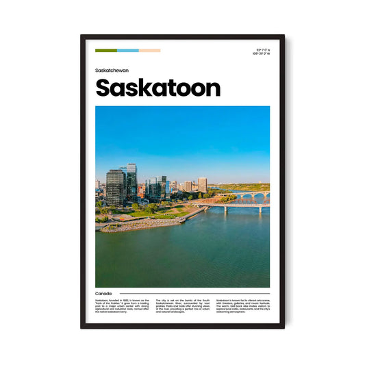 Saskatoon Poster