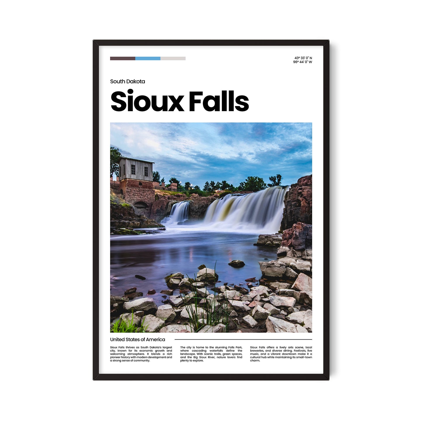 Sioux Falls Poster