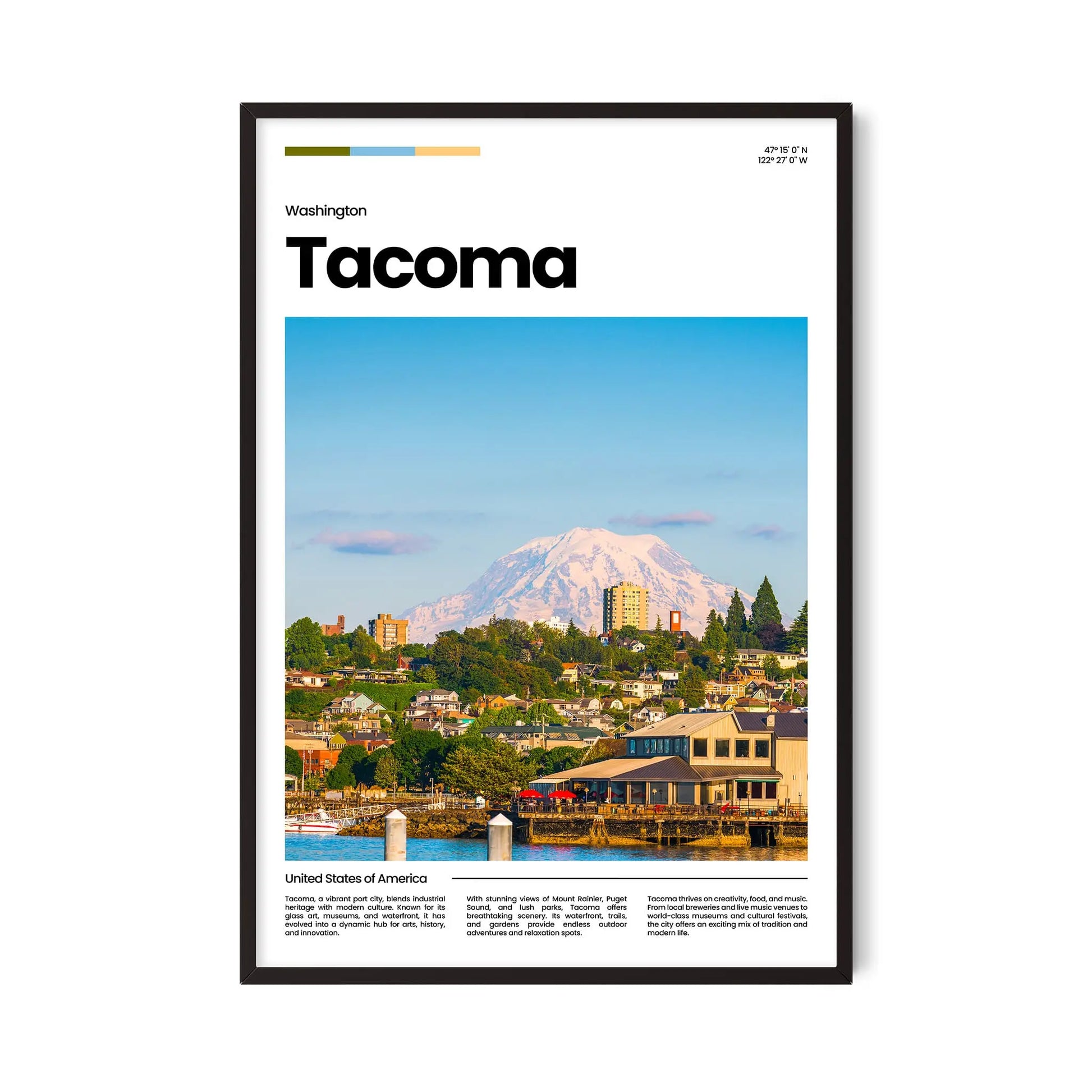 Tacom Poster – Vintage Wall Art Print