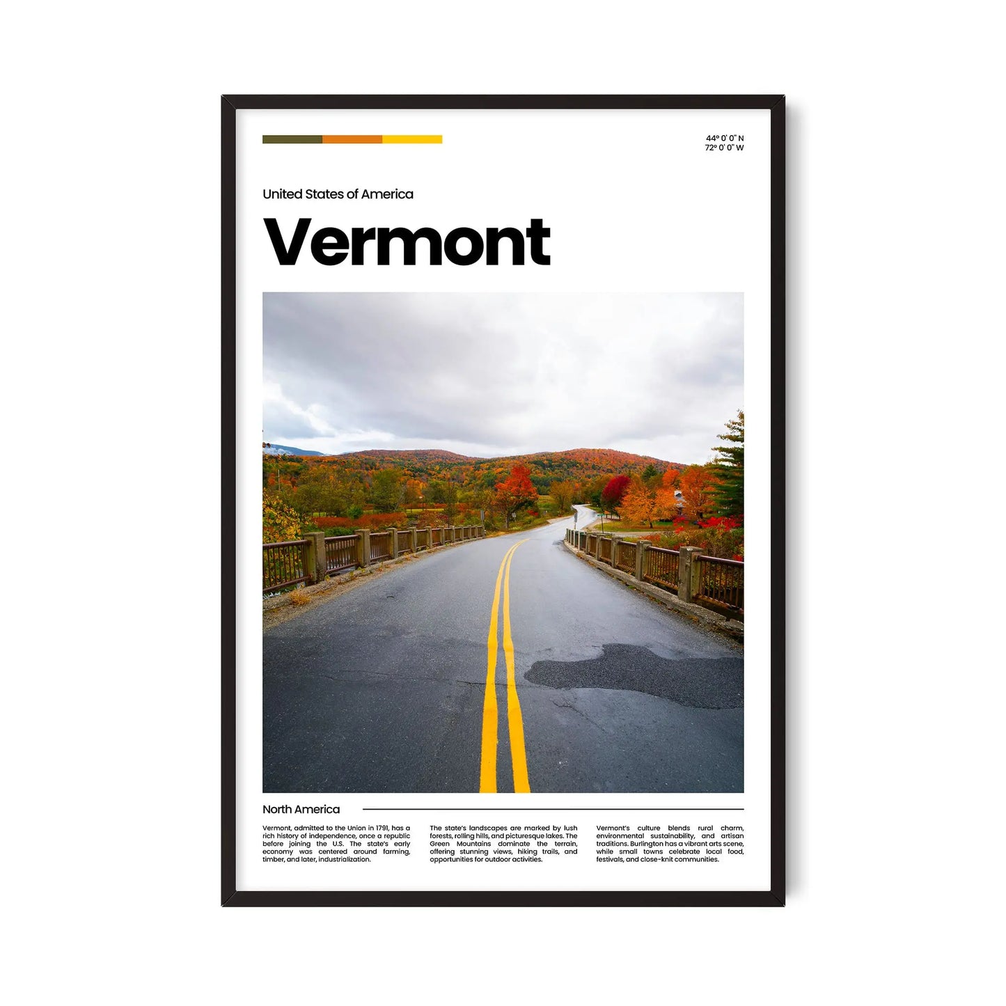 Vermont Poster