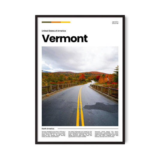 Vermont Poster