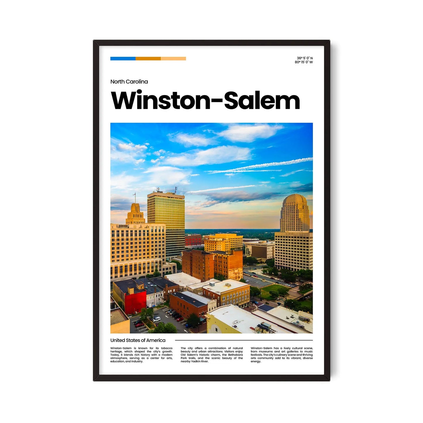 Winston-Salem Poster