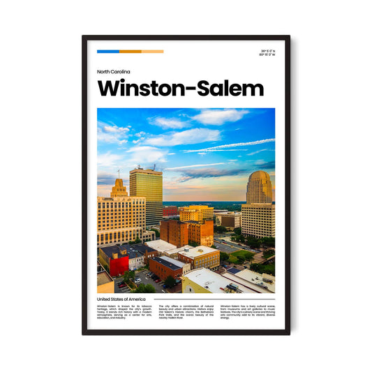 Winston-Salem Poster