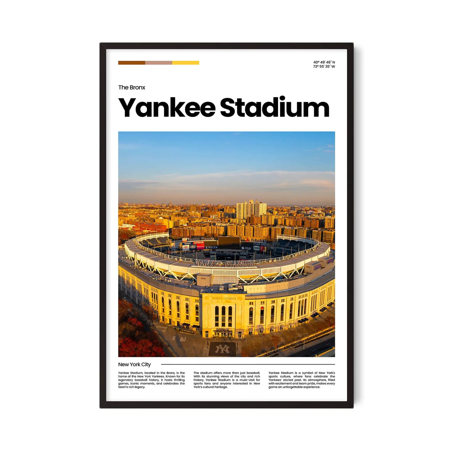 Yankee Stadium Poster