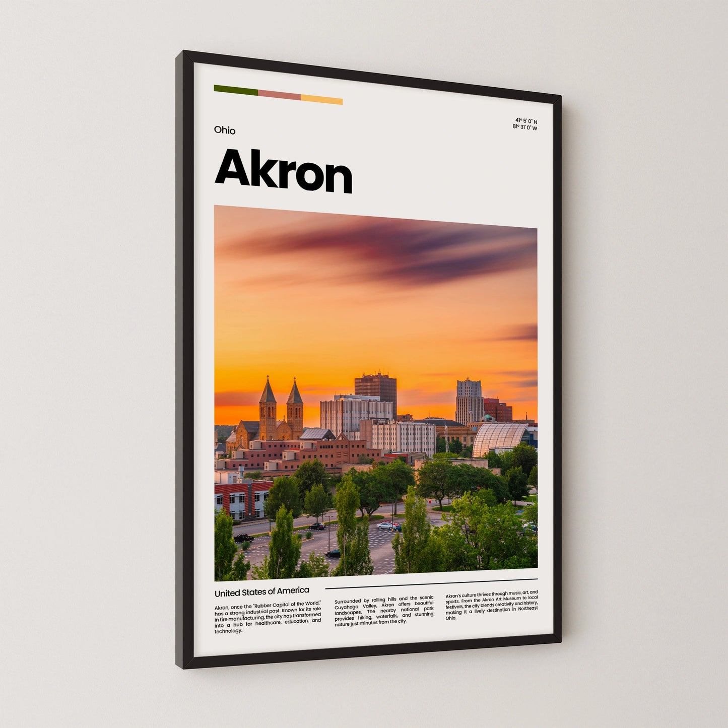 Akron Poster