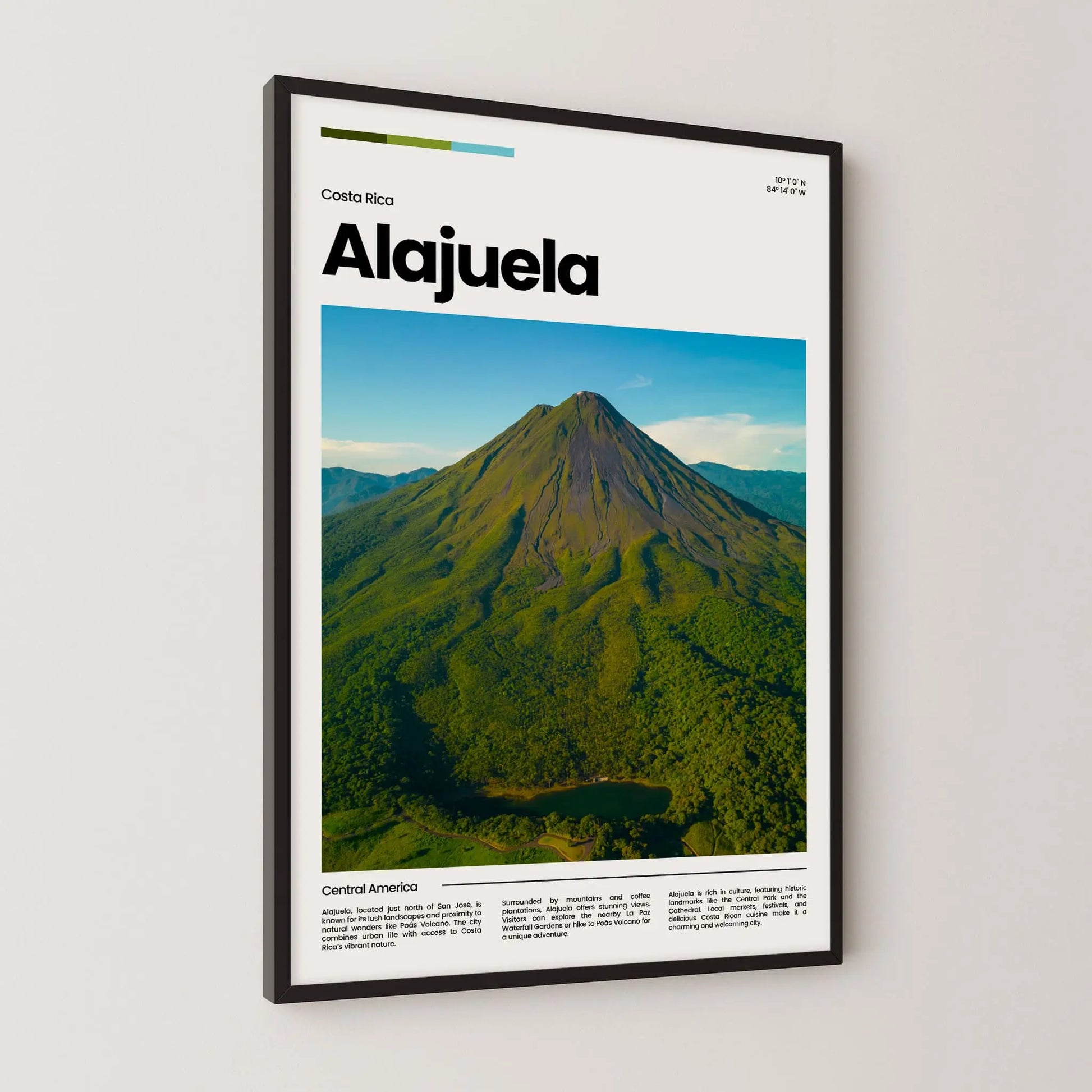 Alajuela Poster – Vintage Wall Art Print