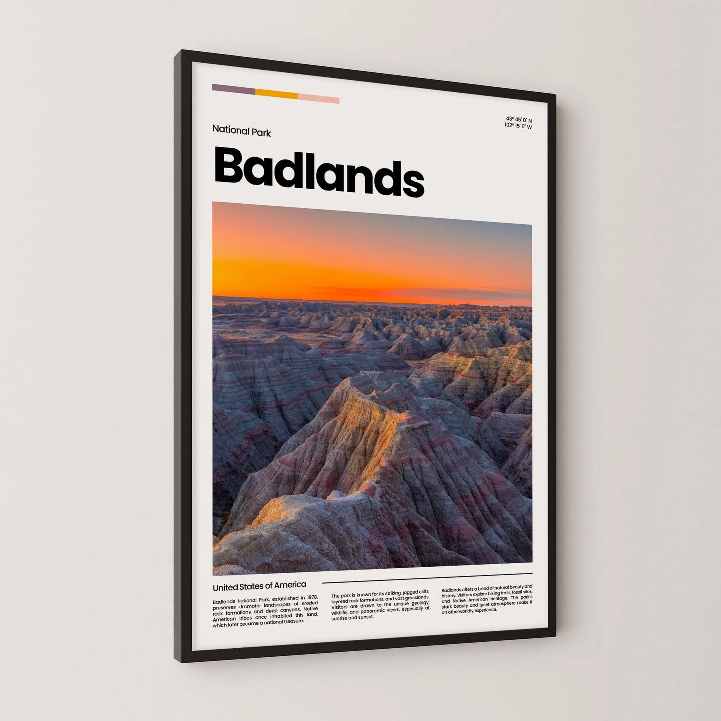 Badlands Poster