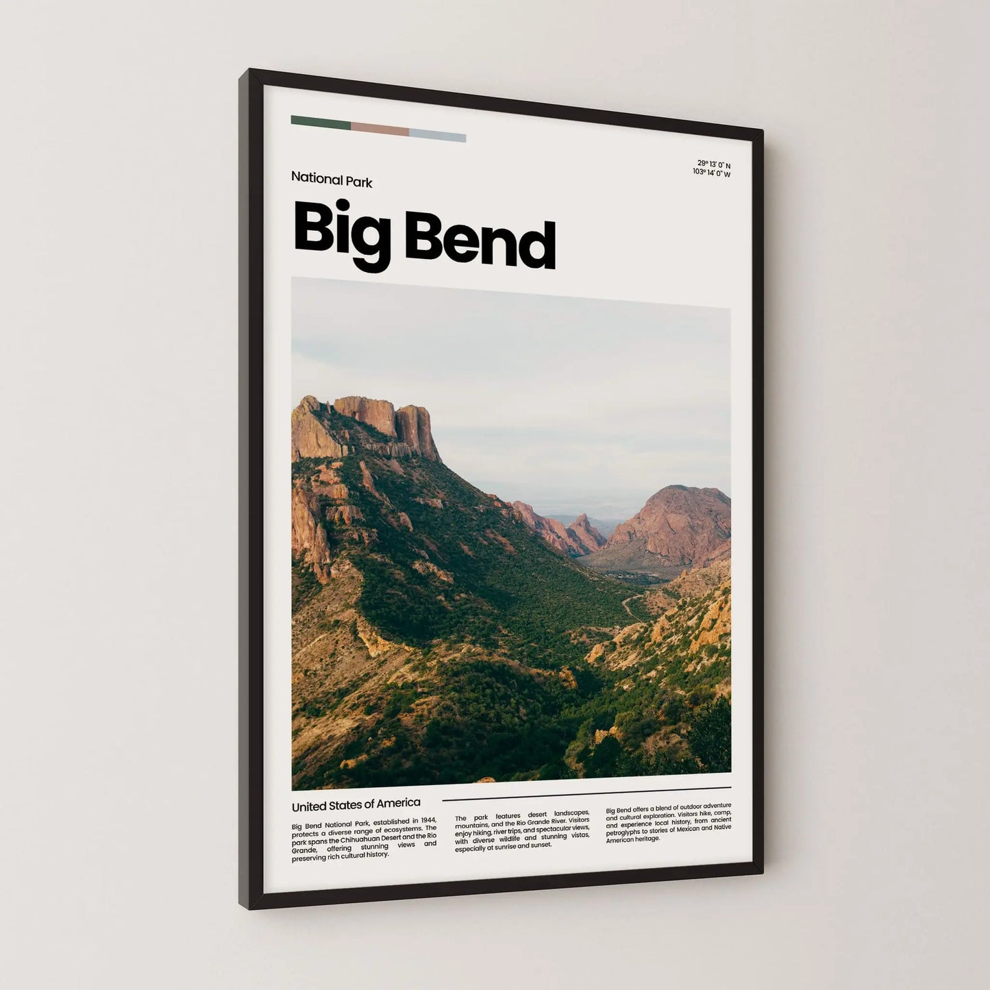 Big Bend Poster