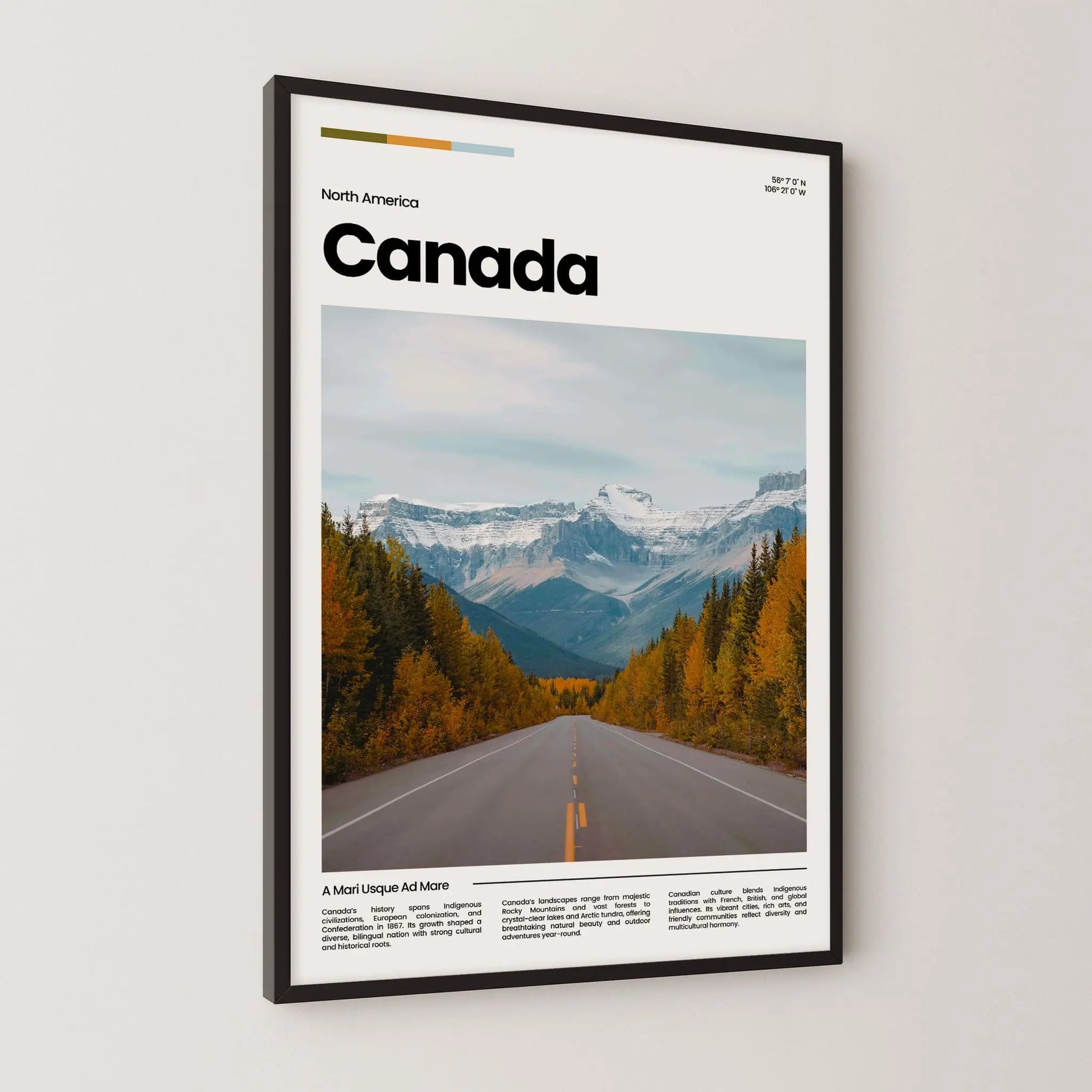 Canada Poster – Vintage Wall Art Print