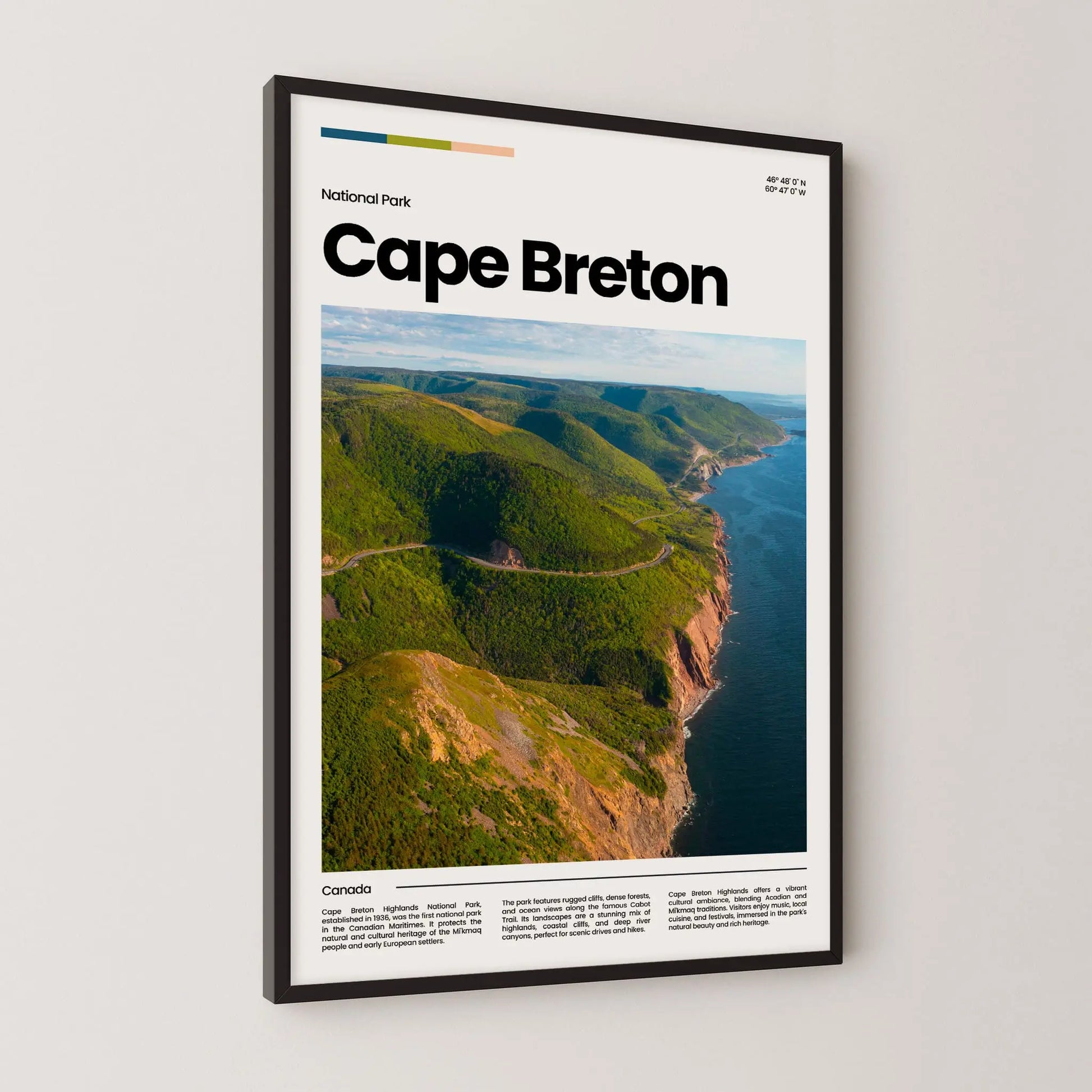 Cape Breton Poster – Vintage Wall Art Print