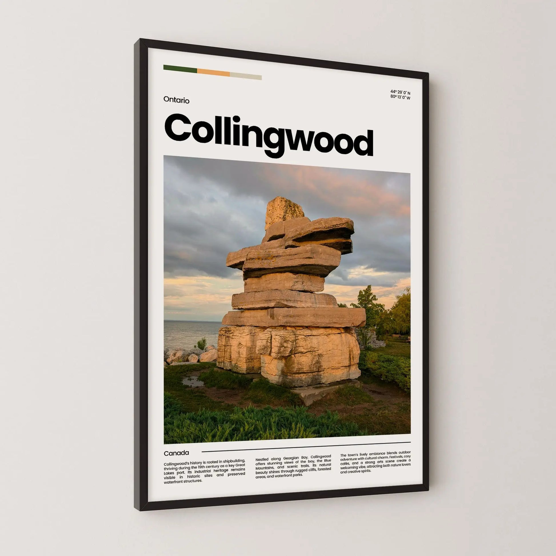 Collingwood Poster – Vintage Wall Art Print