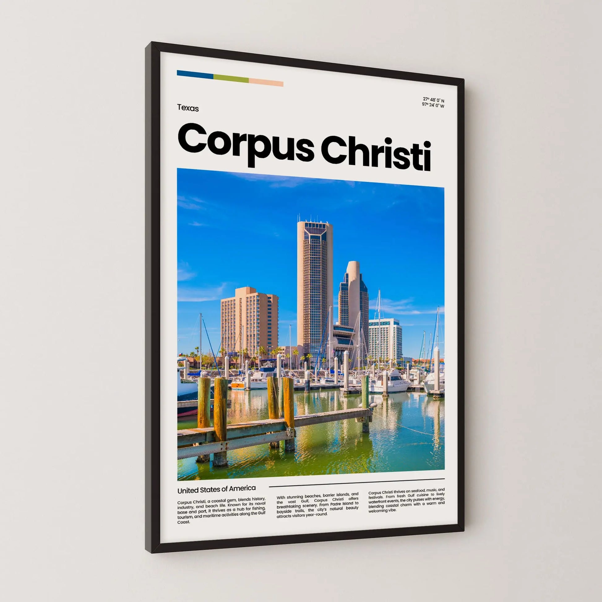 Corpus Christi Poster – Vintage Wall Art Print