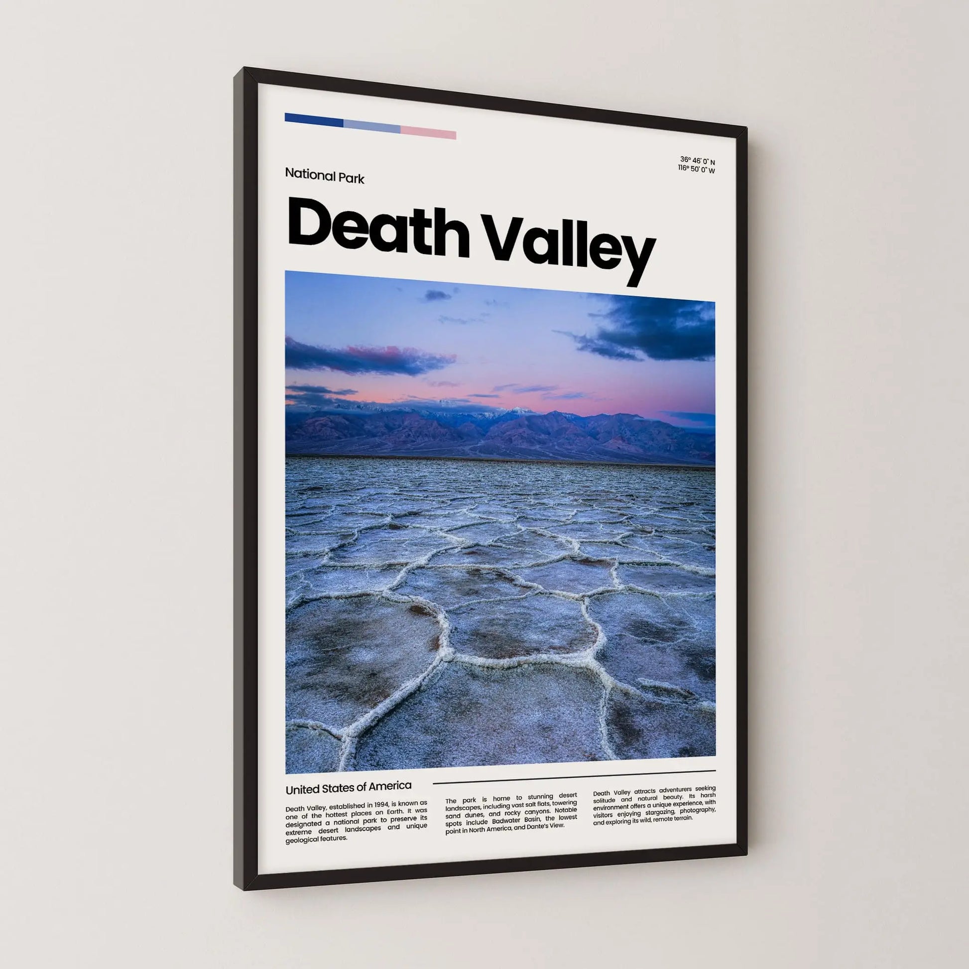 Death Valley Poster – Vintage Wall Art Print