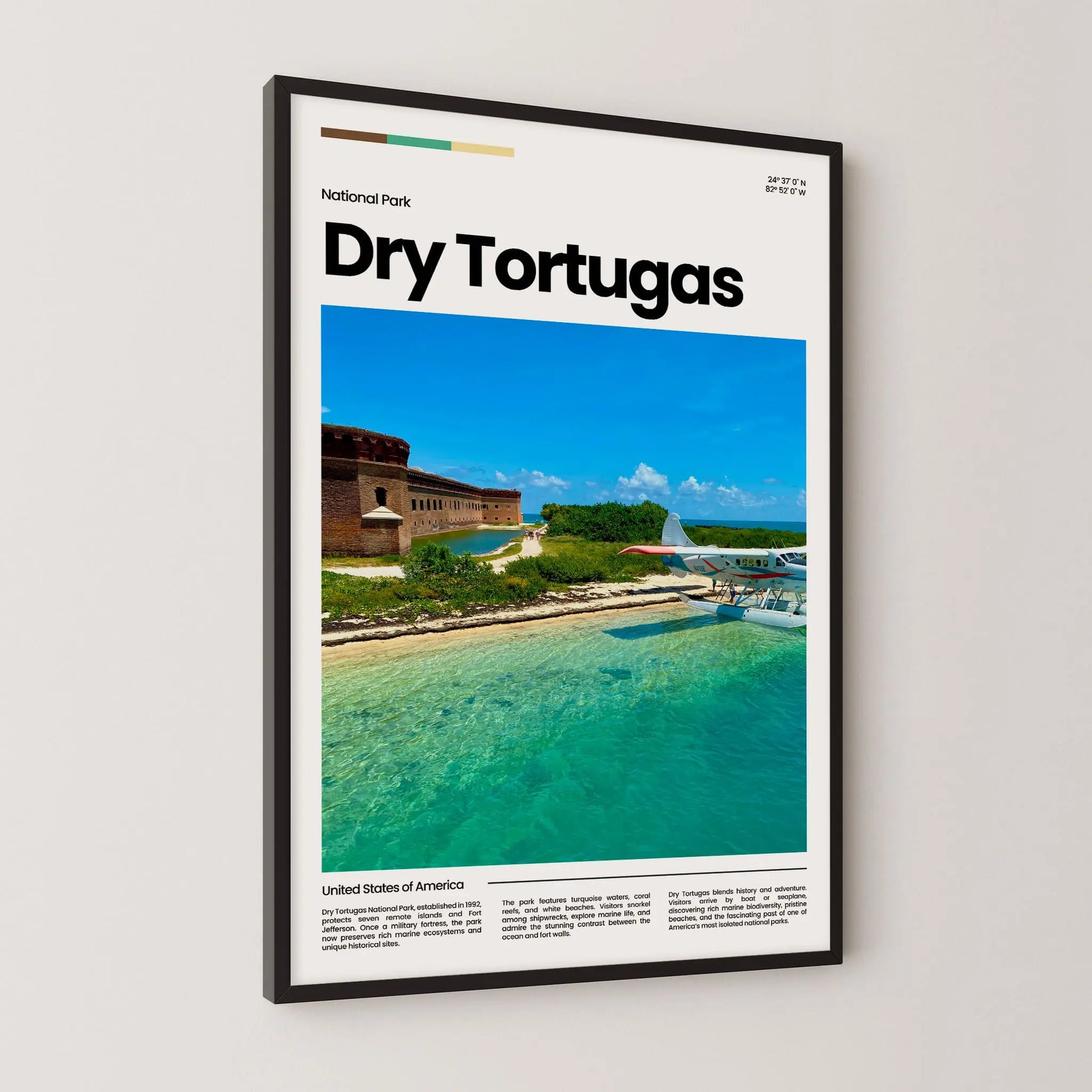 Dry Tortugas Poster – Vintage Wall Art Print