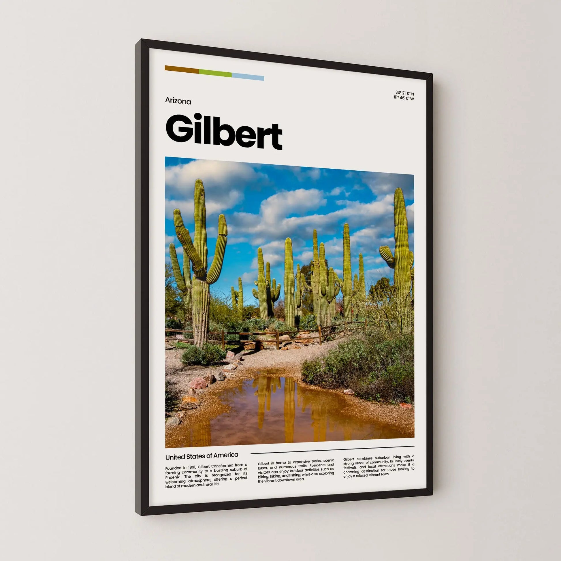 Gilbert Poster – Vintage Wall Art Print