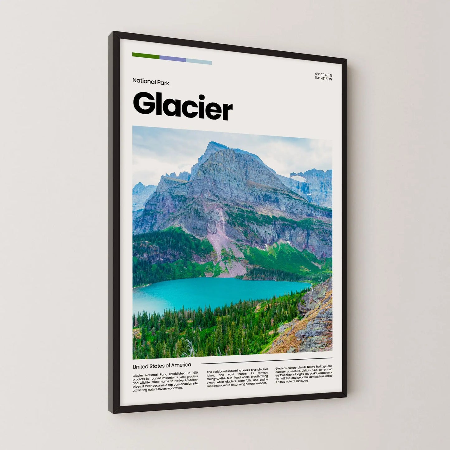 Glacier Poster