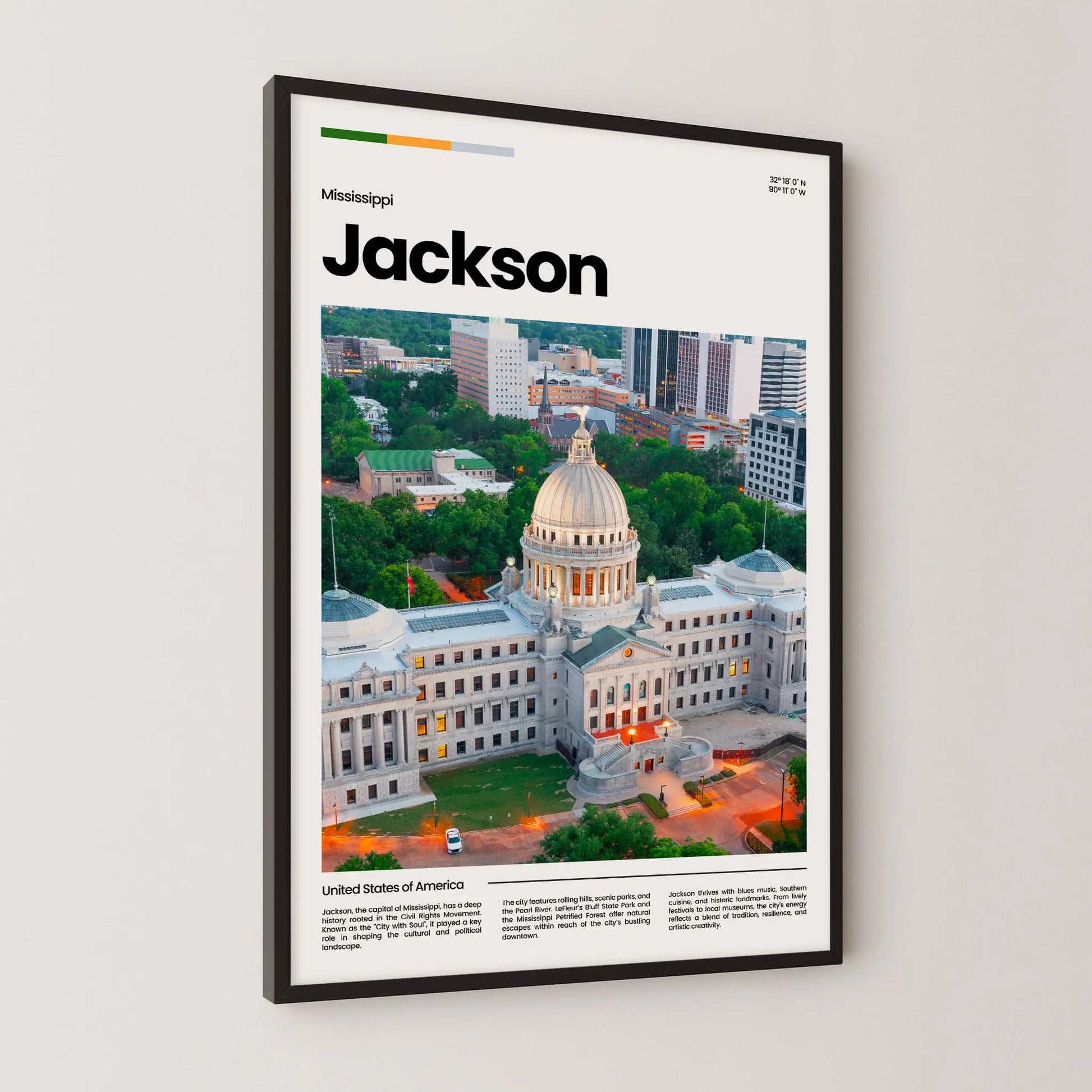 Jackson Poster – Vintage Wall Art Print