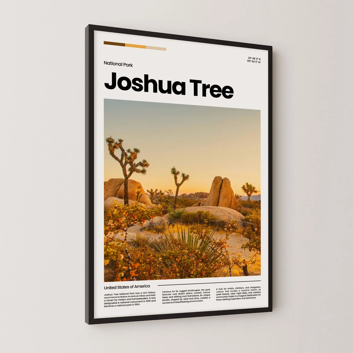 Joshua Tree Poster