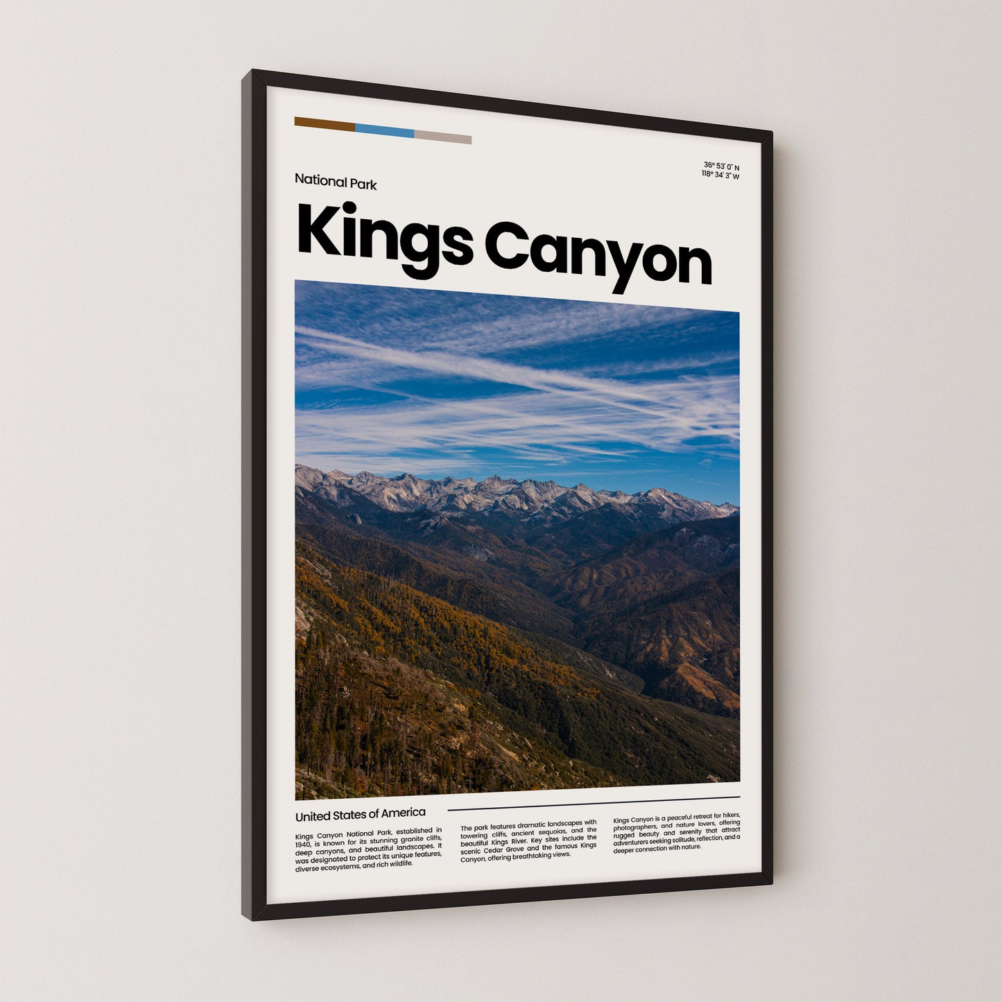 Kings Canyon Poster