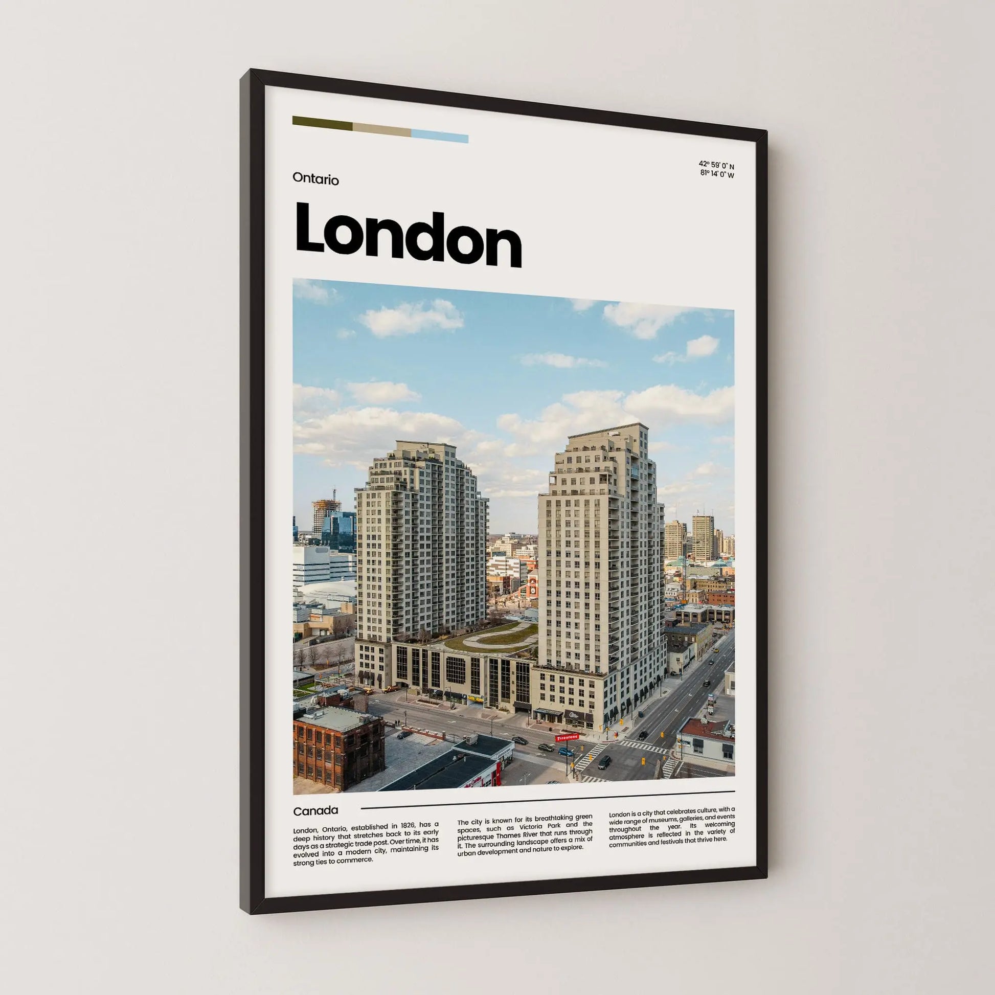 London Poster – Vintage Wall Art Print