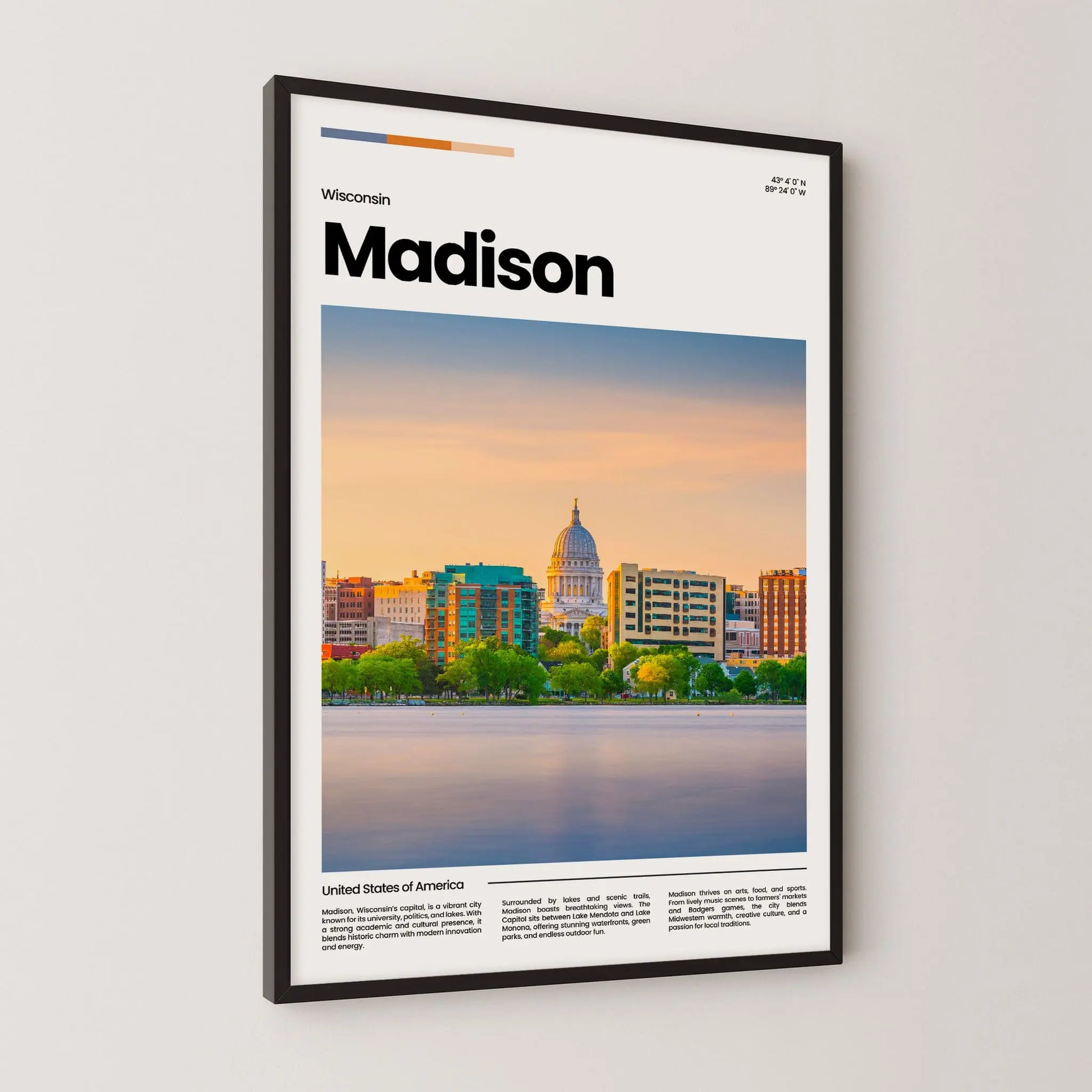 Madison Poster – Vintage Wall Art Print