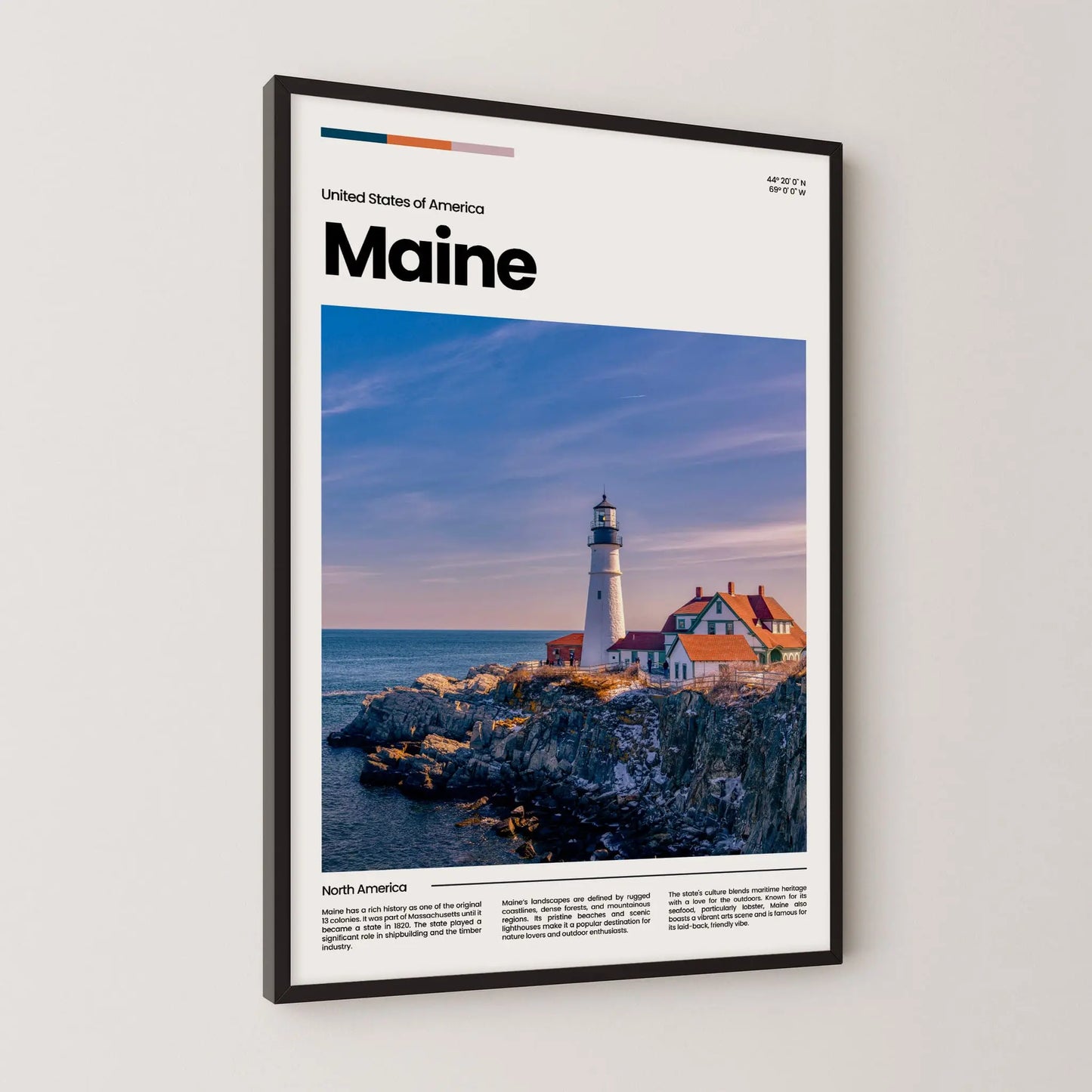 Maine Poster