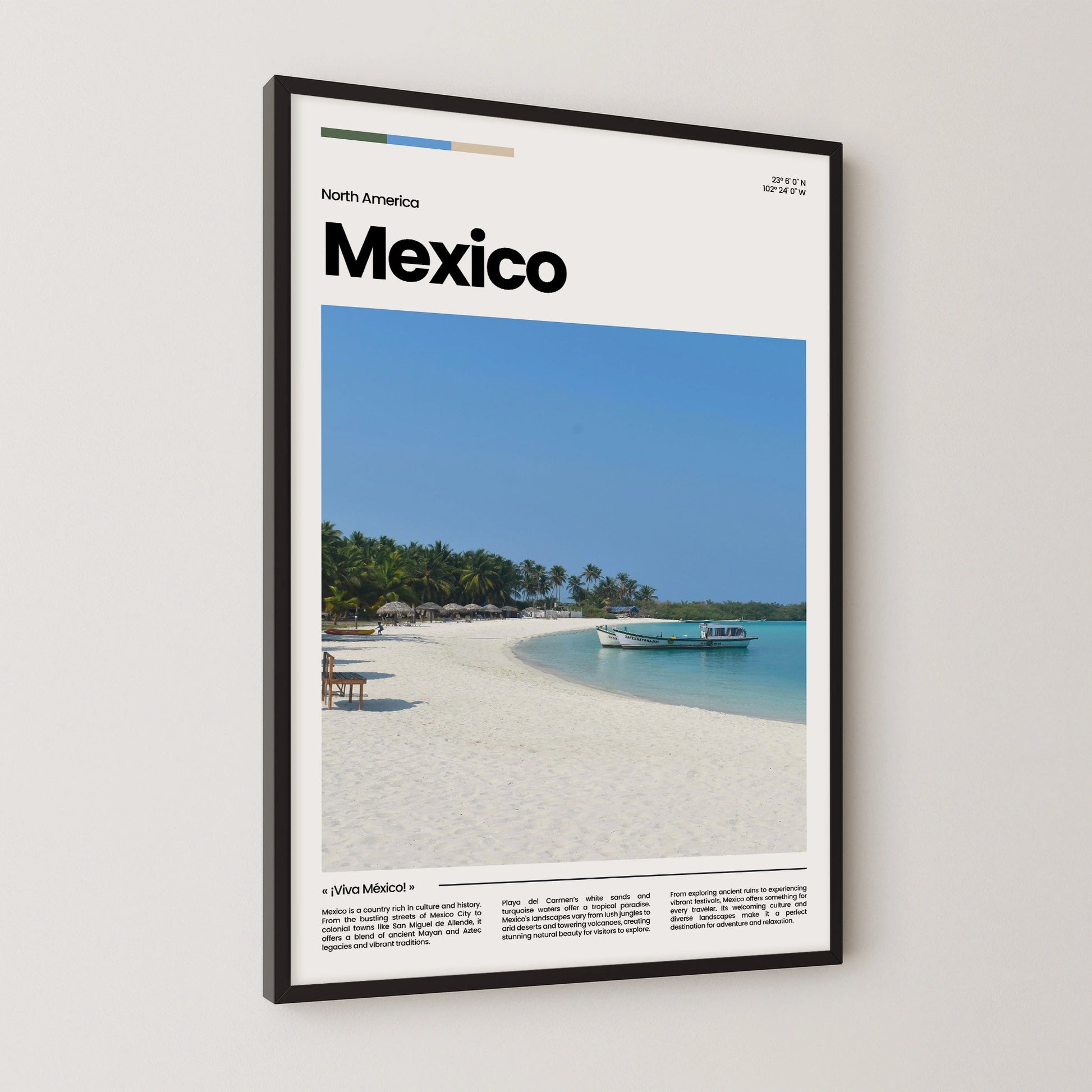 Mexico Poster – Vintage Wall Art Print