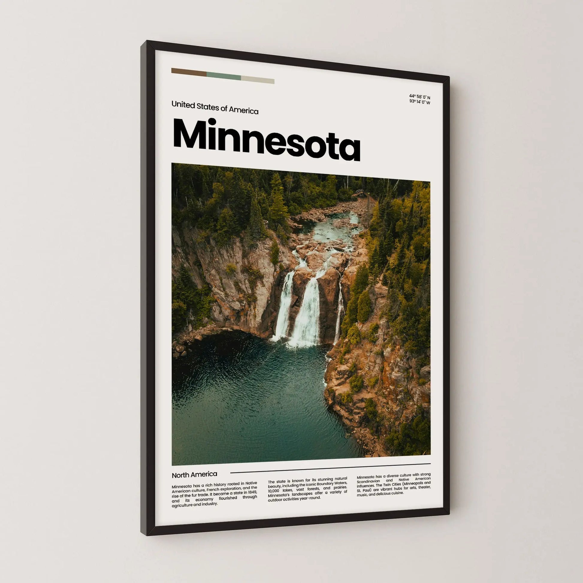 Minneasota Poster – Vintage Wall Art Print