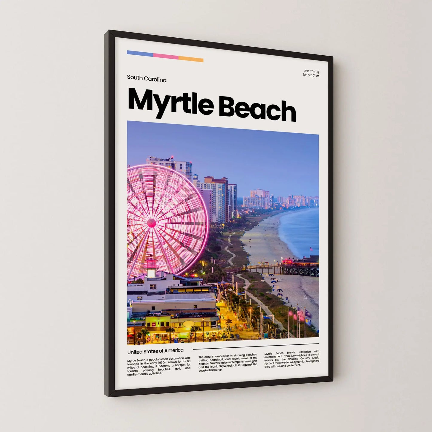 Myrtle Beach Poster