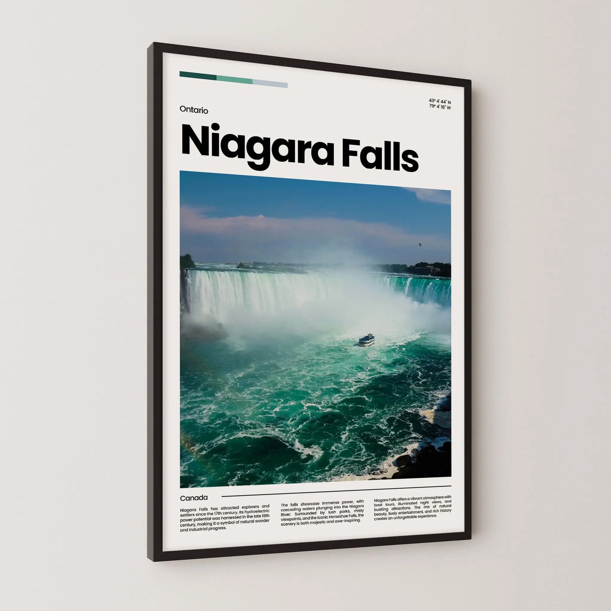 Niagara Falls Poster – Vintage Wall Art Print