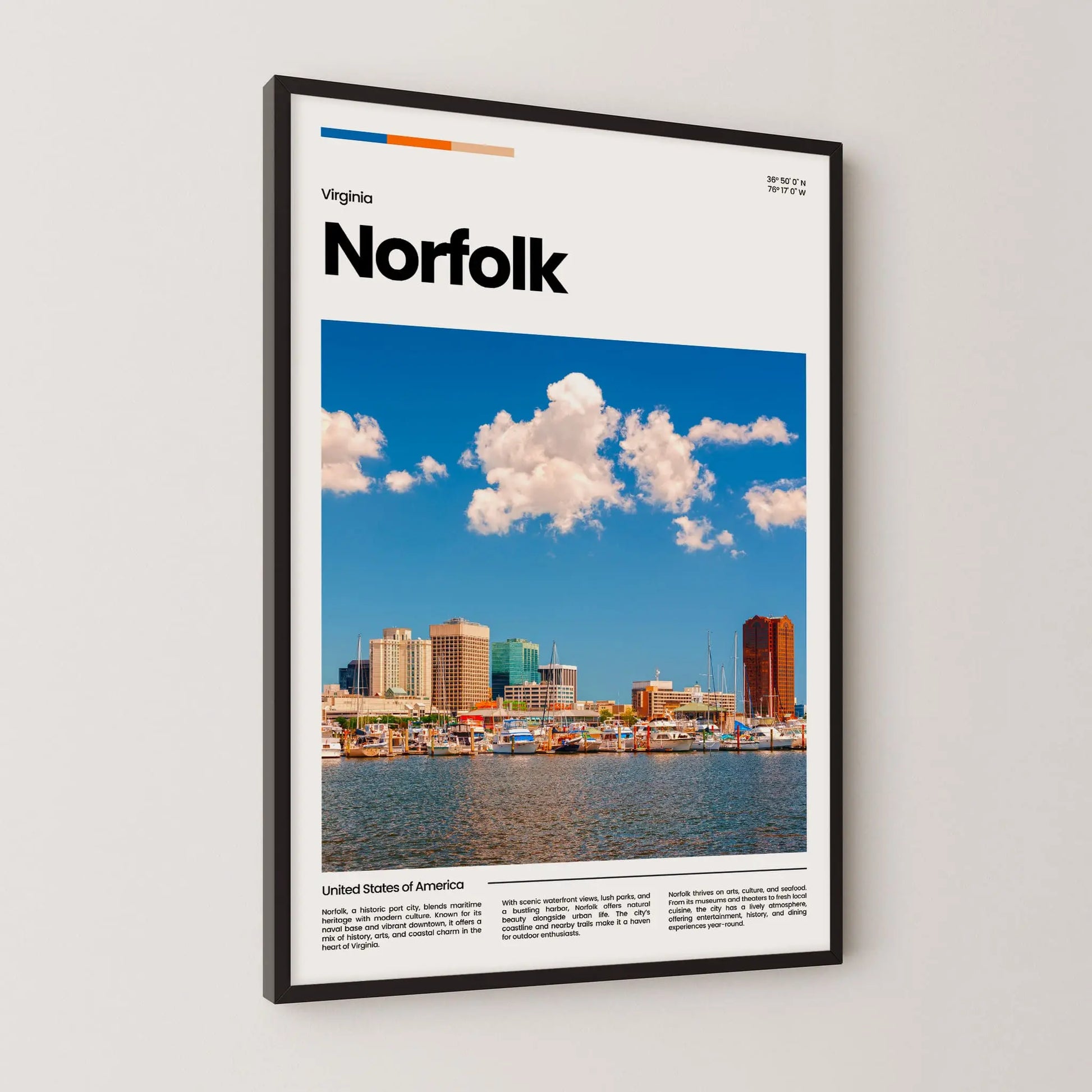 Norfolk Poster – Vintage Wall Art Print